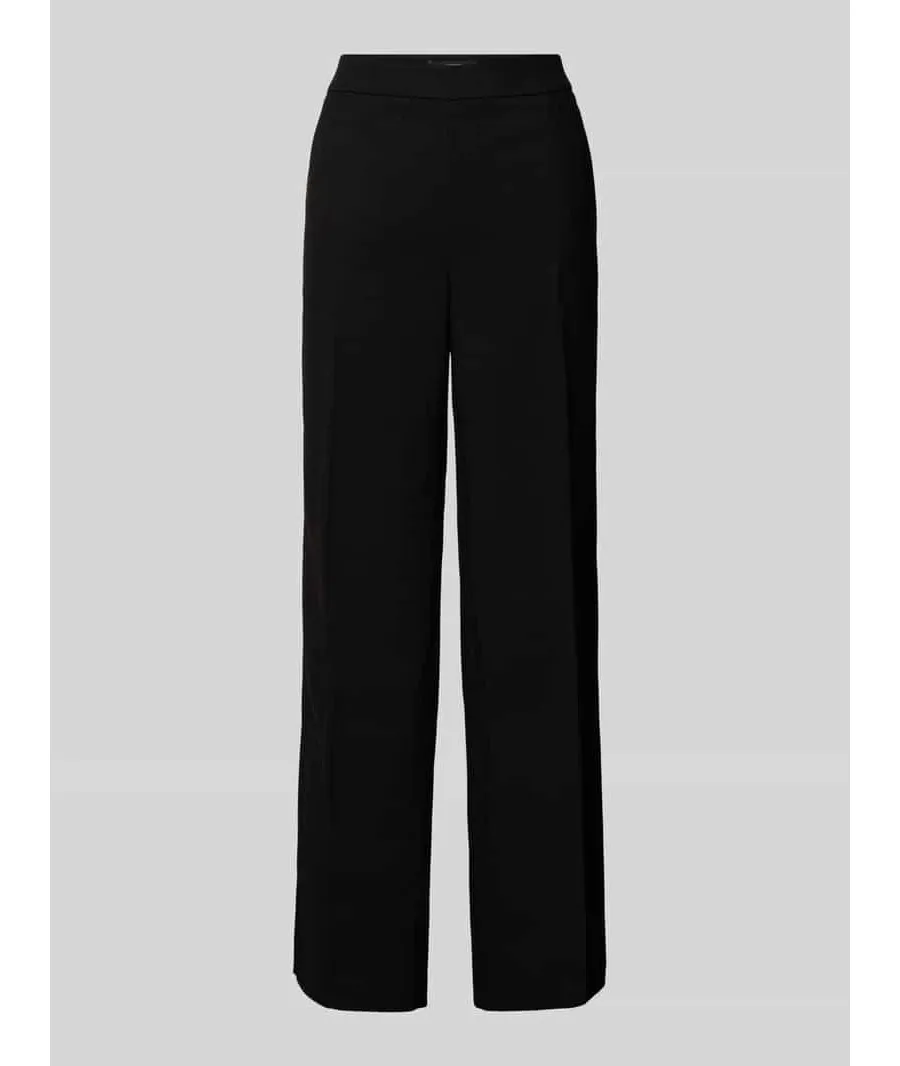 obrazek 1 Spodnie materiałowe o kroju straight fit w kant model ‘EVE’
