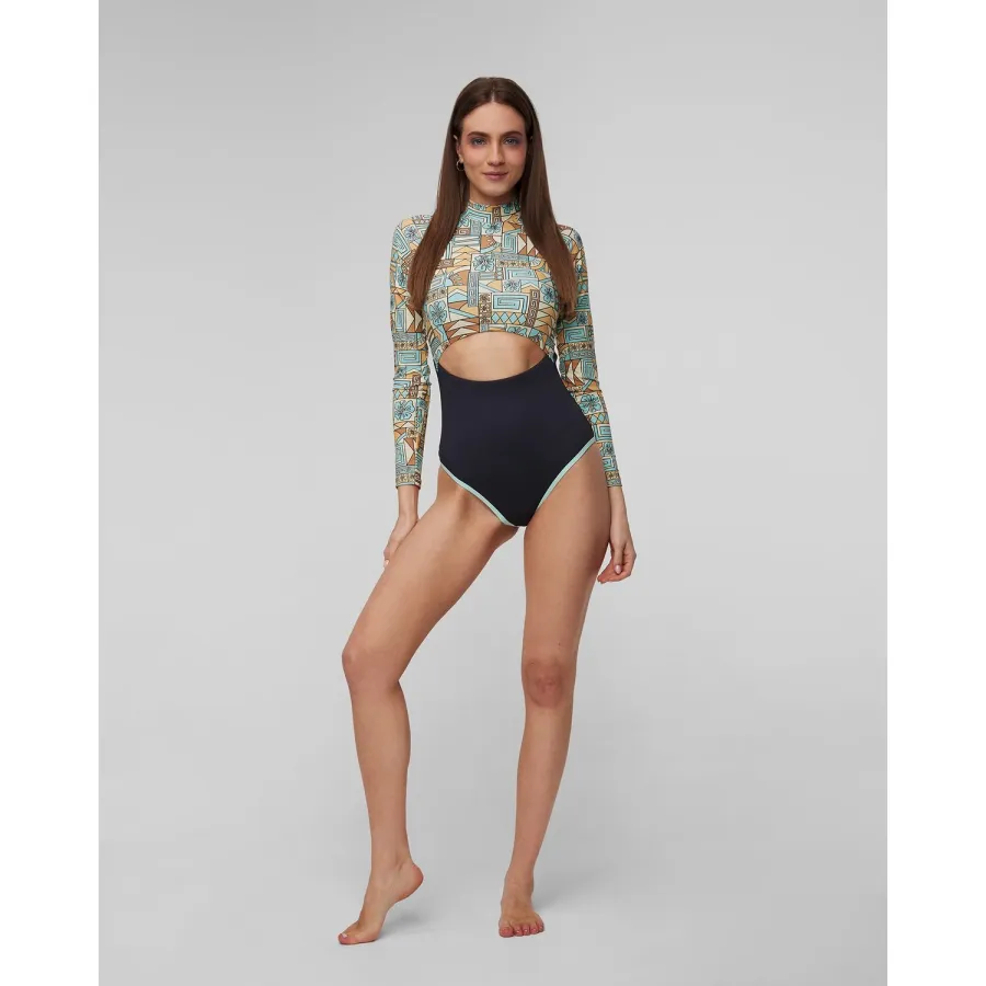 obrazek 1 Jednoczęściowy Strój Kąpielowy Damski Rip Curl Block Party Ls Good Surfsuit