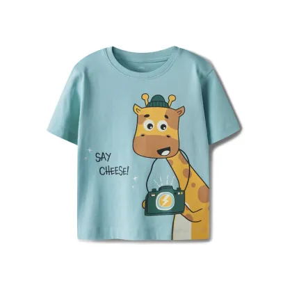 Zdjęcie NAME IT T-Shirt Helge 13238145 Błękitny Regular Fit