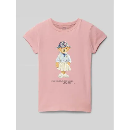 Zdjęcie T-shirt z nadrukiem z motywem i logo
