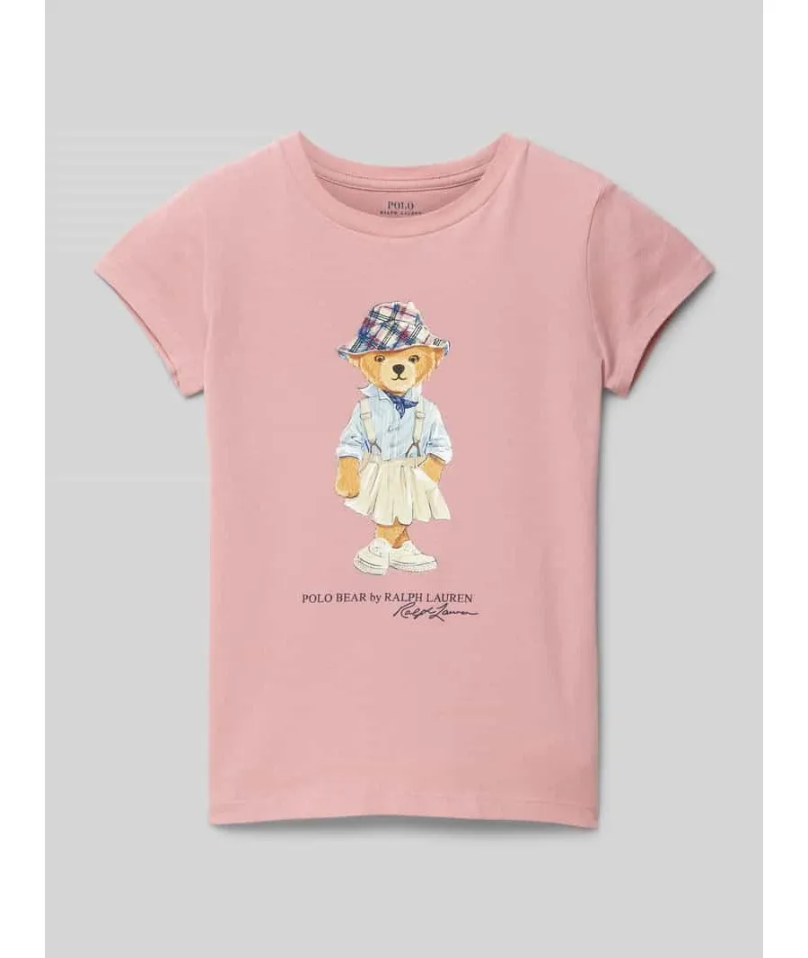 obrazek 1 T-shirt z nadrukiem z motywem i logo