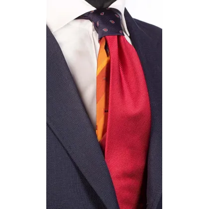 Picture Red, contrasting tie for men