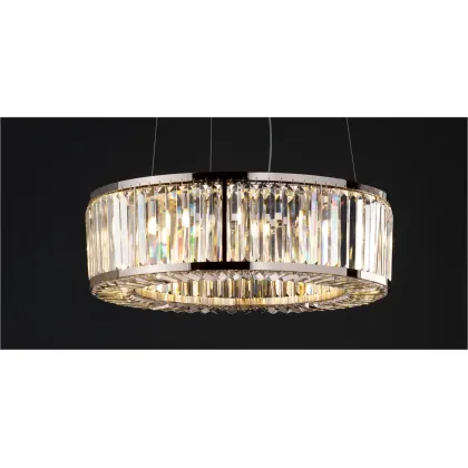 Zdjęcie Piękny niepowtarzalny żyrandol wykonany z kryształu Asfour – Il Paralume Marina