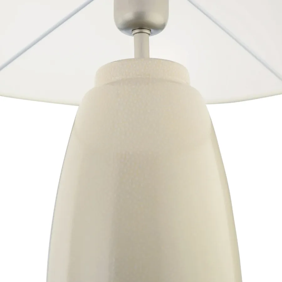 obrazek 2 Lampa stołowa z ceramiki Hh.45xL.22xP.22 cm