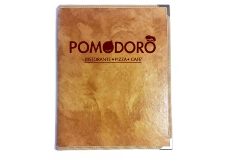 obrazek 1 Skórzany katalog A4 na menu dla firm restauracyjnych z logo