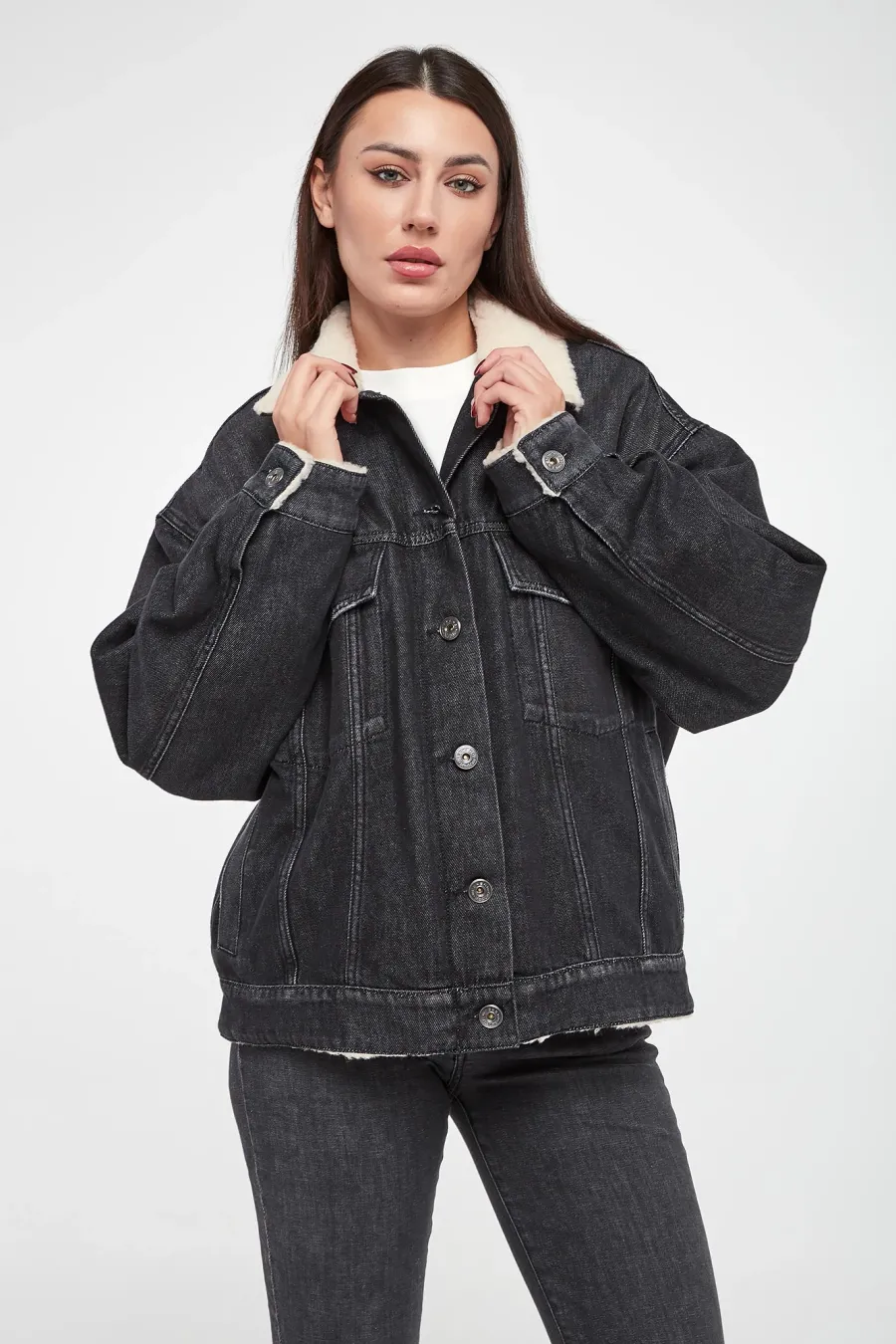 obrazek 1 Kurtka damska z wełnianym futerkiem Libano WEEKEND MAX MARA Weekend Max Mara