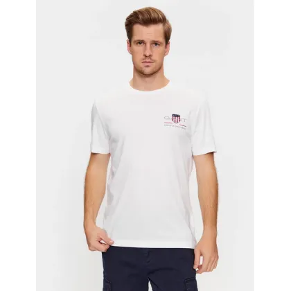 Zdjęcie Gant T-Shirt Reg Archive Shield Emb Ss 2067004 Biały Regular Fit