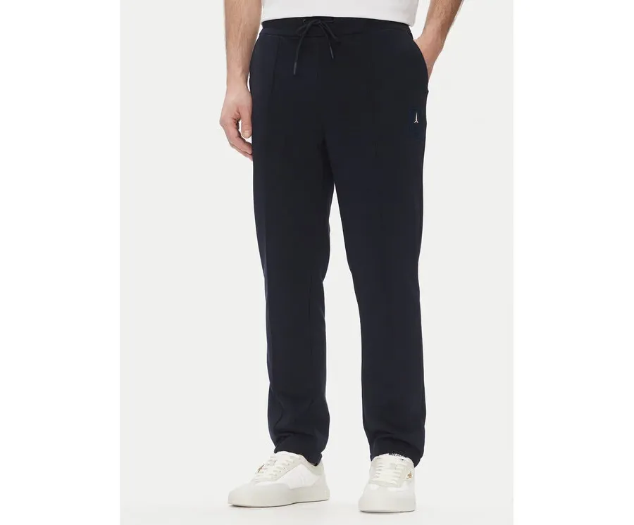 obrazek 1 Aeronautica Militare Spodnie dresowe 251PF973F584 Granatowy Regular Fit