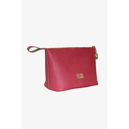 Zdjęcie Urokliwa skórzana kosmetyczka z włoskiej skóry - Terrida