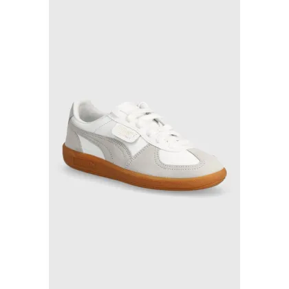 Zdjęcie Puma sneakersy skórzane Palermo kolor szary 396464
