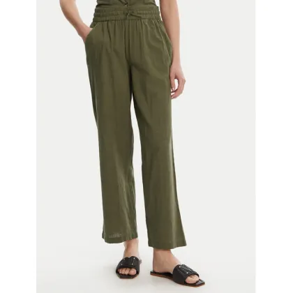 Zdjęcie Vero Moda Spodnie materiałowe Caia 10333796 Zielony Wide Leg