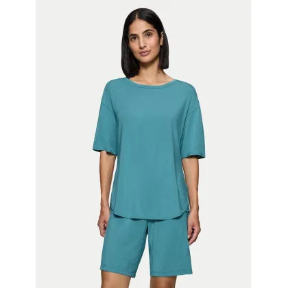 Zdjęcie Triumph Piżama Timeless Sensuality 10222627 Turkusowy Relaxed Fit