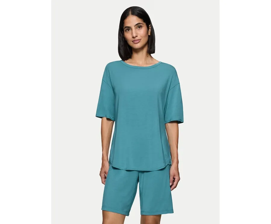 obrazek 1 Triumph Piżama Timeless Sensuality 10222627 Turkusowy Relaxed Fit
