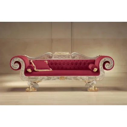 Zdjęcie Luksusowa sofa w stylu antycznym do salonu – Morello Gianpaolo