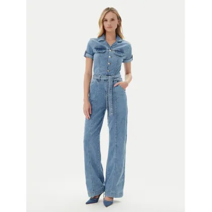 Zdjęcie Guess Kombinezon W5GD1B D5O90 Niebieski Regular Fit