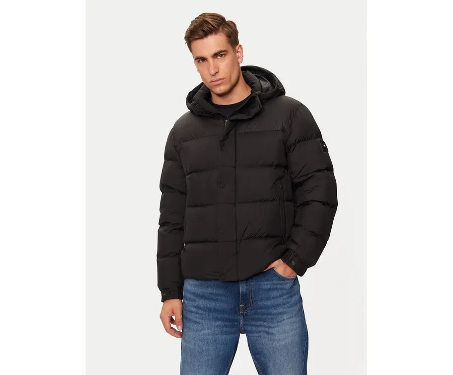 obrazek 1 Tommy Hilfiger Kurtka puchowa MW0MW36569 Czarny Regular Fit