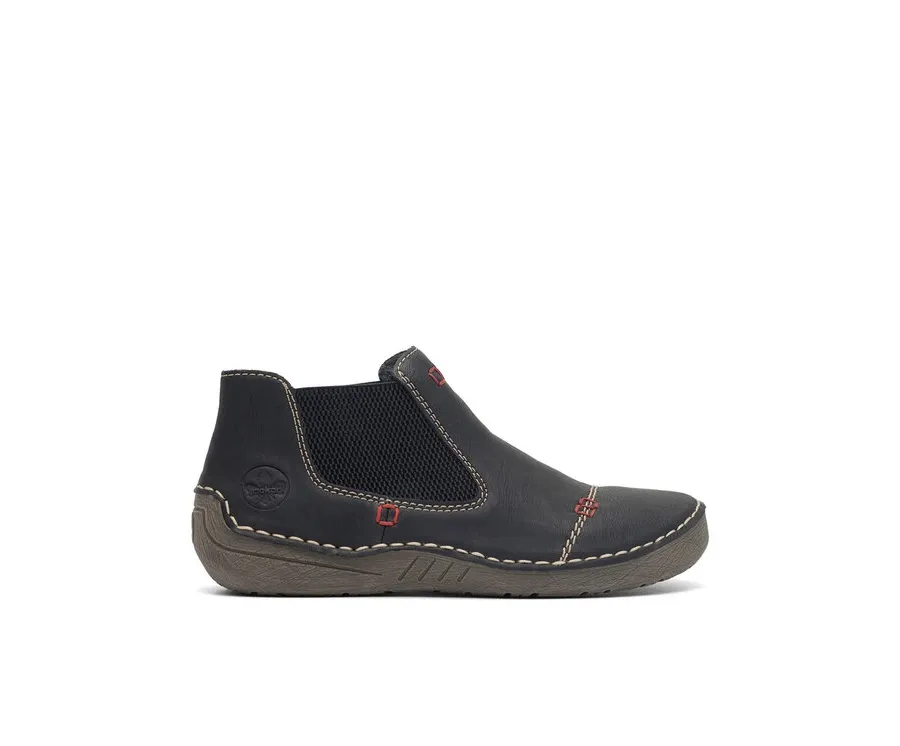 obrazek 1 Rieker Sztyblety 52590-01 Czarny
