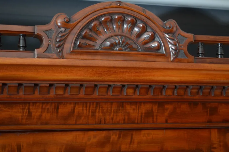 obrazek 5 Edwardian Mahogany - przepiękna 3-drzwiowa szafa antyk