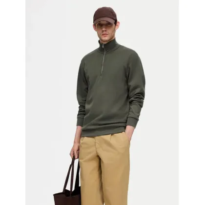Zdjęcie Selected Homme Bluza 16094477 Zielony Regular Fit