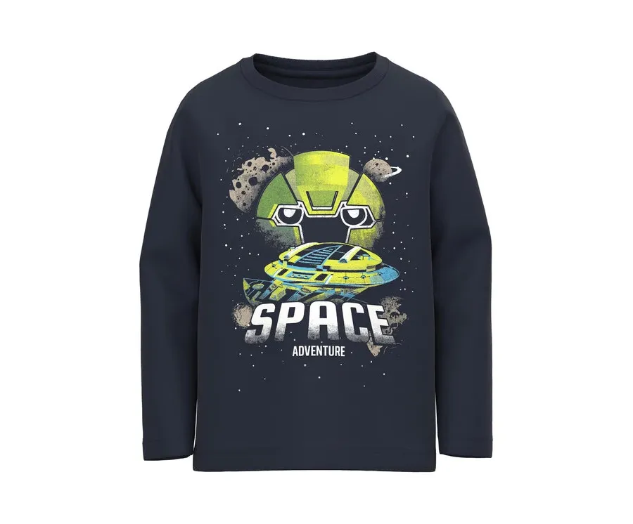 obrazek 1 NAME IT Bluzka 13218856 Granatowy Regular Fit