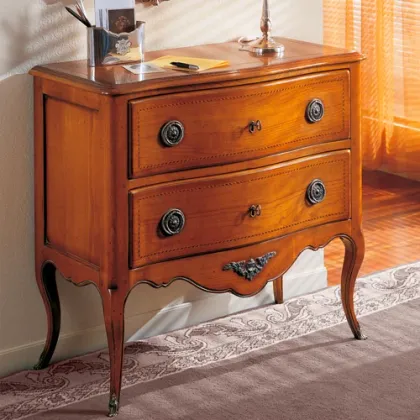 Zdjęcie Antyczna komoda z dwiema szufladami