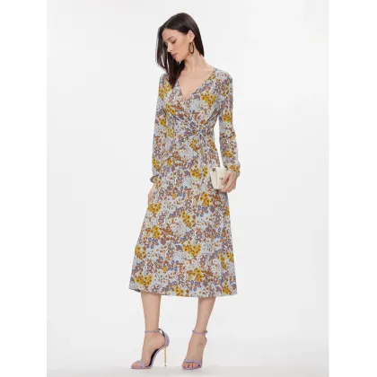 Zdjęcie Weekend Max Mara Sukienka codzienna Staffa 2415621061 Niebieski Regular Fit