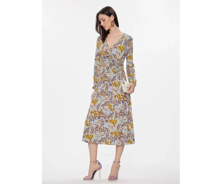 obrazek 1 Weekend Max Mara Sukienka codzienna Staffa 2415621061 Niebieski Regular Fit