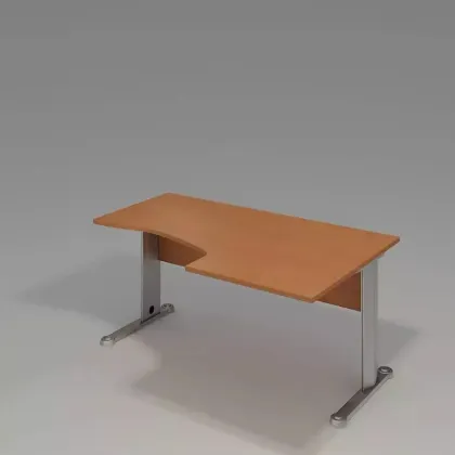 Zdjęcie Nowoczesne Biurko narożne o wymiarach 160/70x100/74 - Biuro Serwis