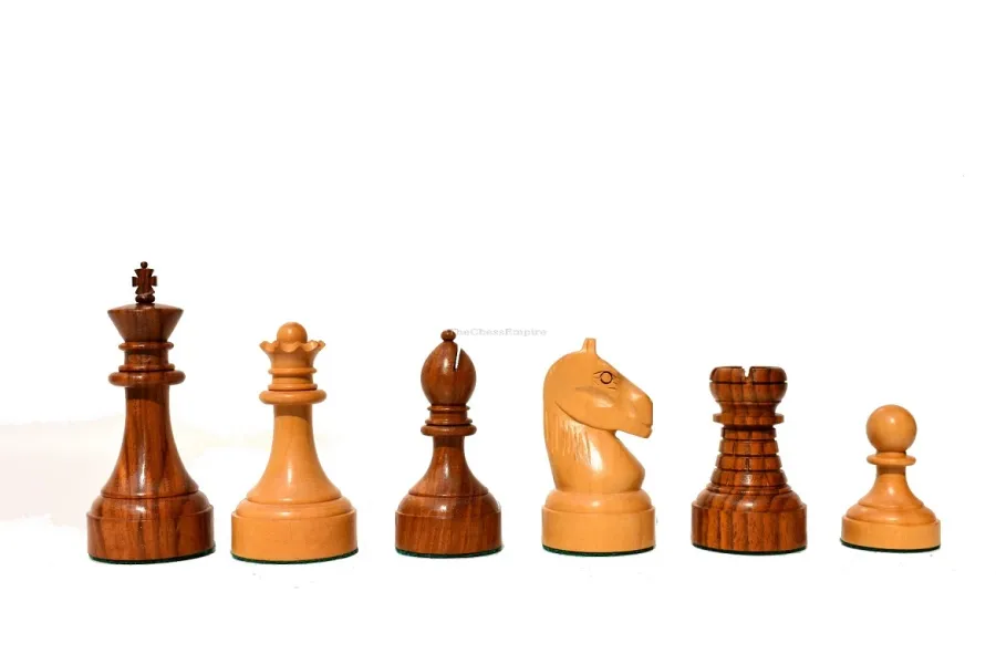 obrazek 3 Luksusowy drewniany zestaw szachowy - The Chess Empire