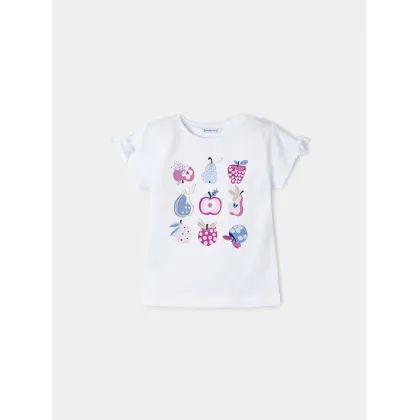 Zdjęcie Mayoral T-Shirt 3084 Biały Regular Fit