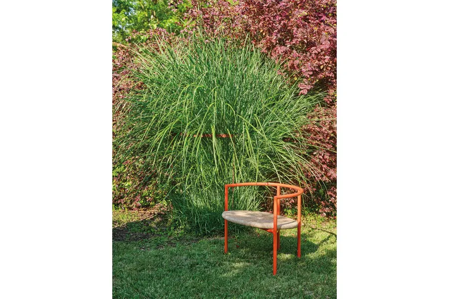 obrazek 4 Minimalistyczny fotel do jadalni lub na zewnątrz