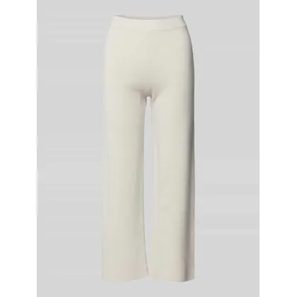 Zdjęcie Spodnie z szeroką nogawką i elastycznym pasem