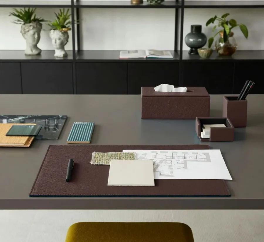 obrazek 3 Zestaw na biurko Atena Plus Dark Brown