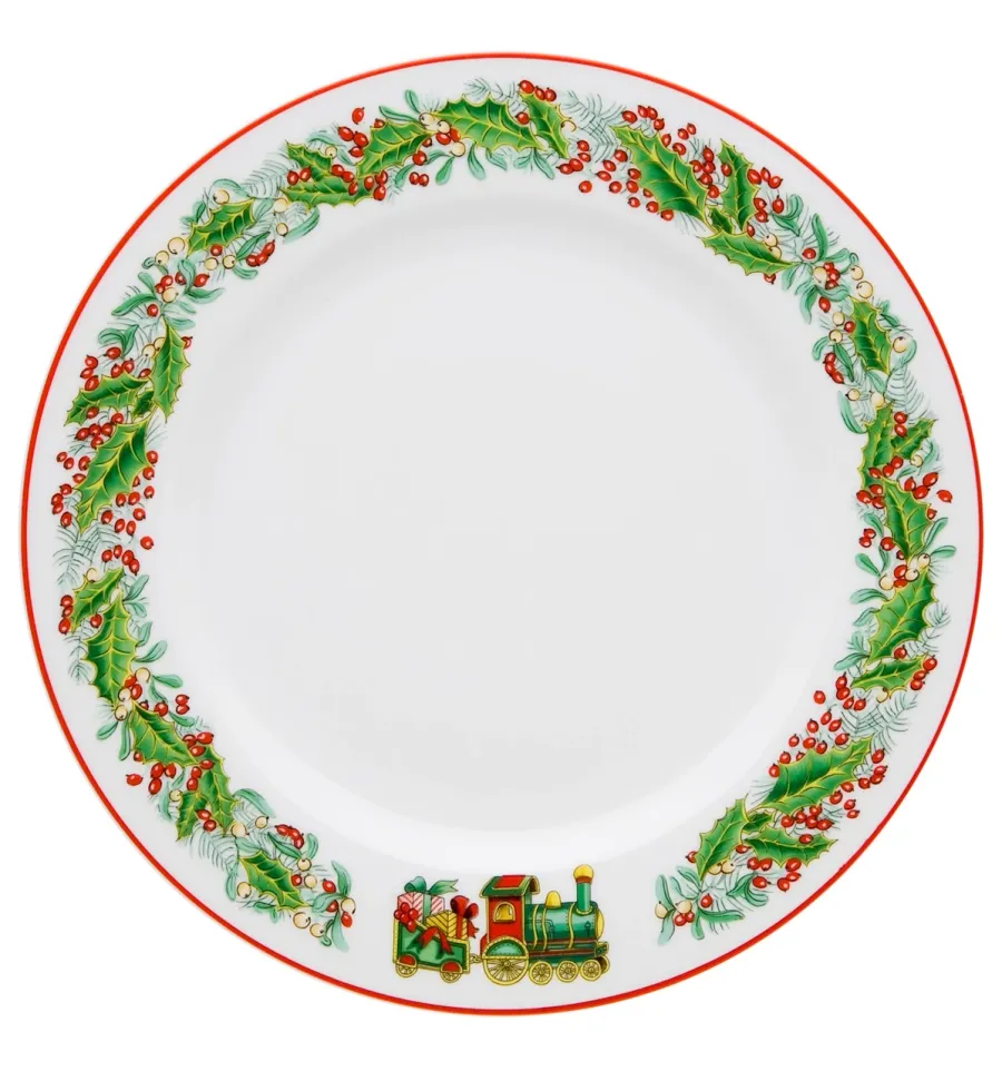 obrazek 7 Porcelanowy zestaw 6 talerzy na chleb i masło ze świątecznej kolekcji Christmas Magic - Vista Alegre