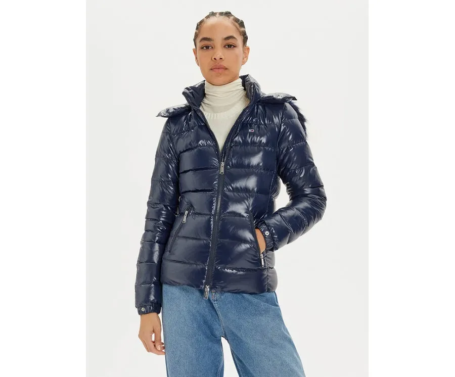 obrazek 1 Tommy Jeans Kurtka puchowa DW0DW19926 Granatowy Regular Fit
