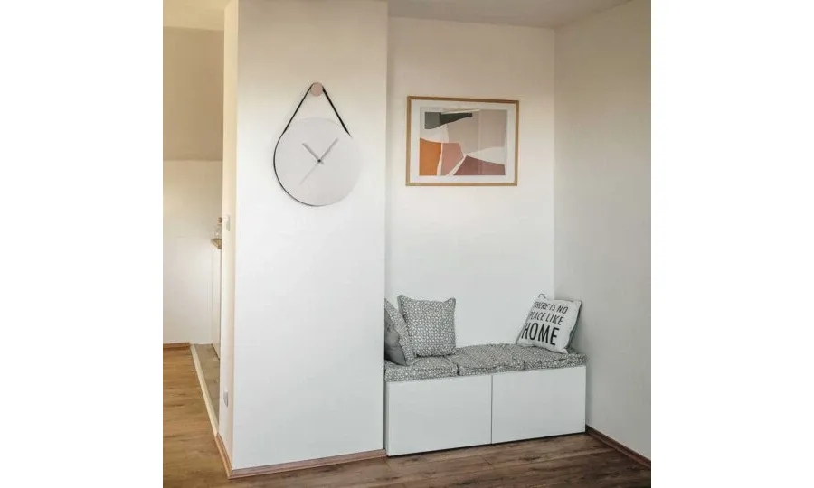 obrazek 1 Minimalistyczny zegar ścienny z ceramiki