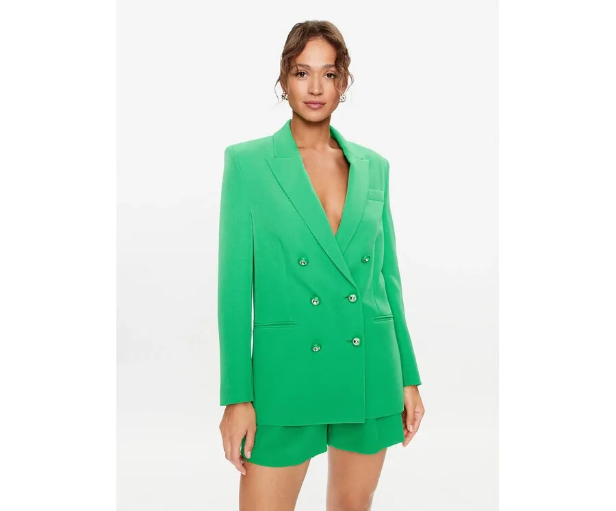 obrazek 1 Chiara Ferragni Marynarka 74CBQ711 Zielony Regular Fit