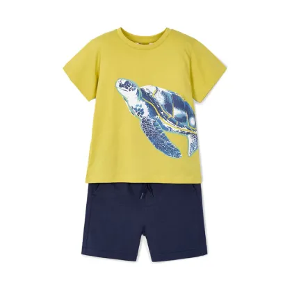 Zdjęcie Mayoral Komplet t-shirt i spodenki 3609 Kolorowy Regular Fit