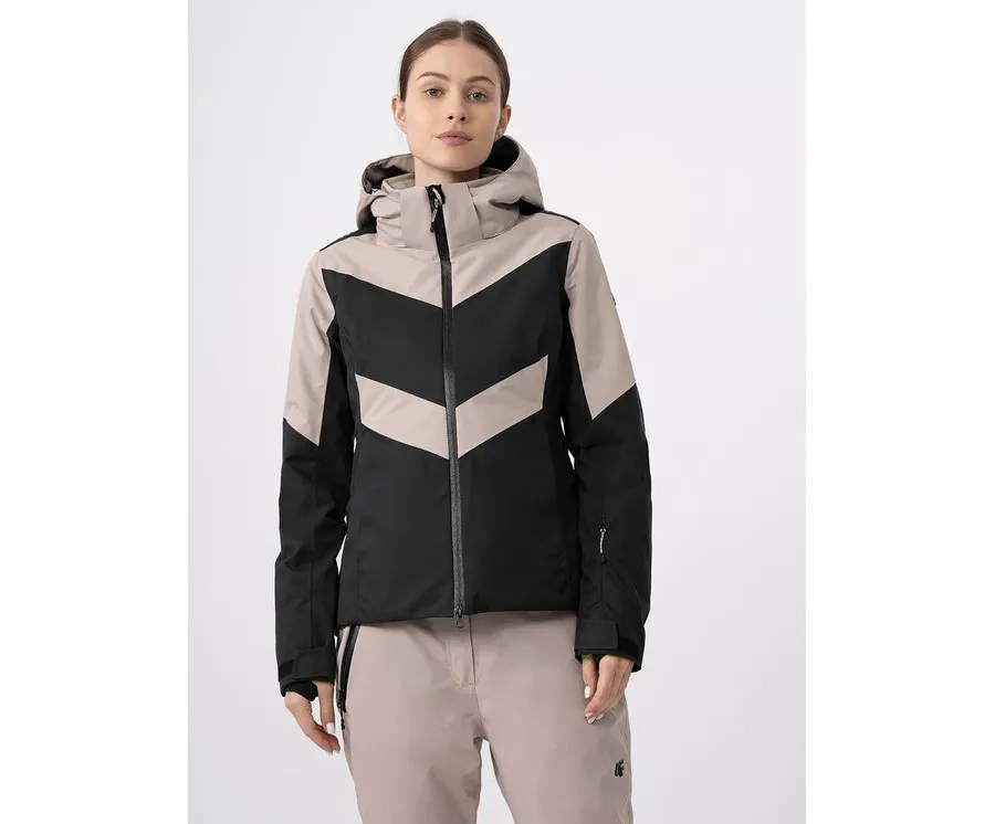 obrazek 1 4F Kurtka narciarska 4FAW23TTJAF338 Beżowy Slim Fit