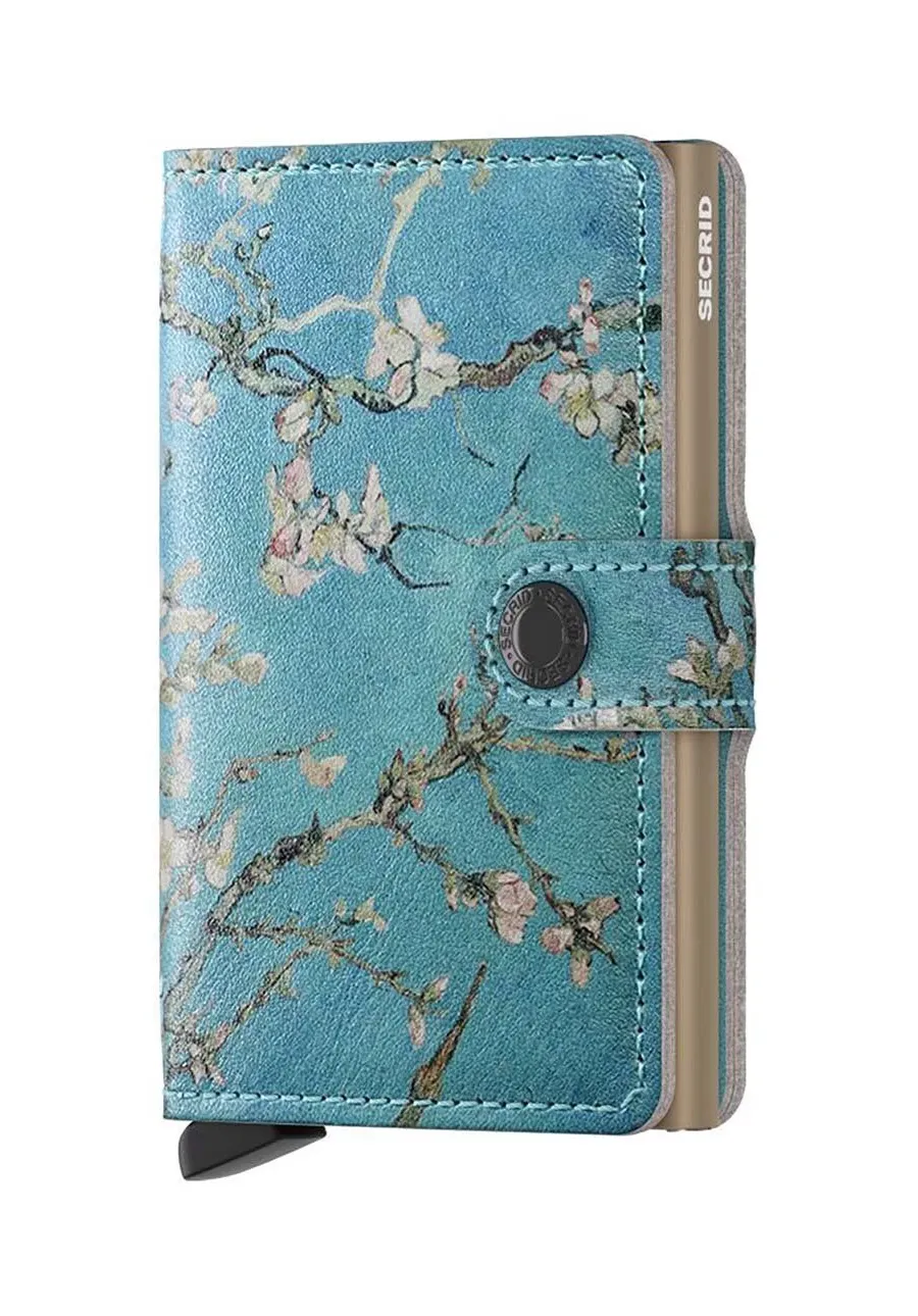 obrazek 1 Secrid portfel skórzany Miniwallet Art Almond Blossom