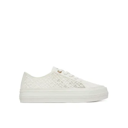 Zdjęcie Tommy Hilfiger Sneakersy Vulc Embroidered Sneaker FW0FW08685 Biały