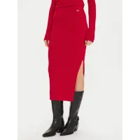 Zdjęcie TWINSET Spódnica ołówkowa 242TT3026 Czerwony Slim Fit