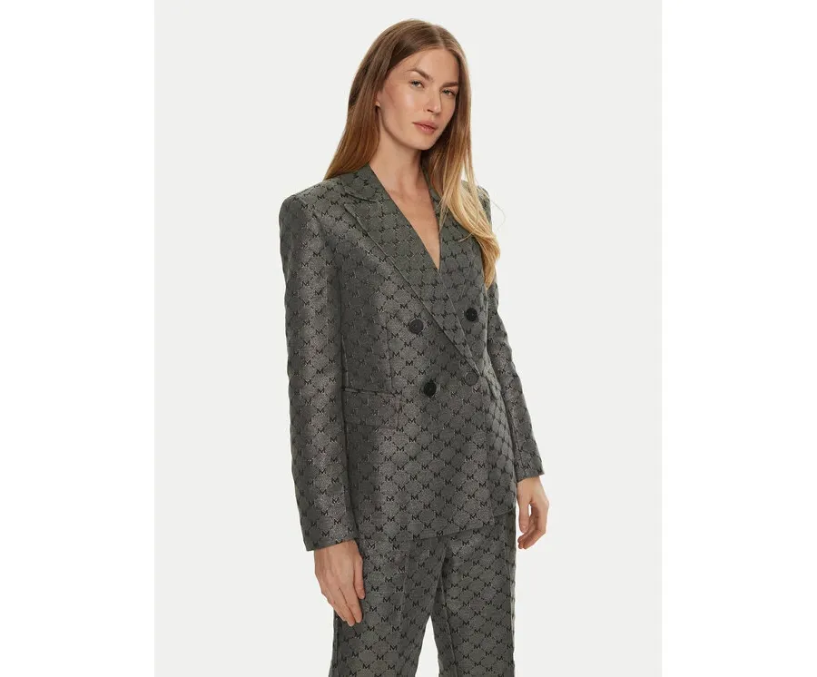 obrazek 1 Lola Casademunt by Maite Marynarka MF2402003 Szary Regular Fit