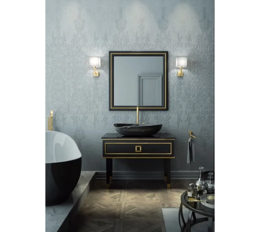 obrazek 1 Nowoczesny komplet mebli włoskich Art Deco do łazienki