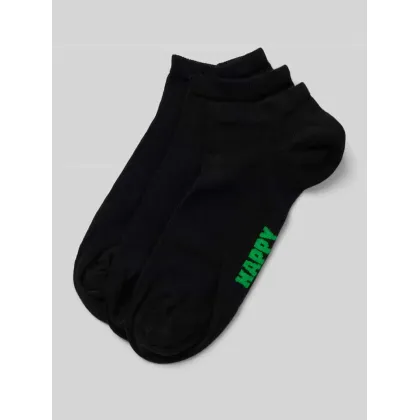 Zdjęcie Krótkie skarpety z detalem z logo w zestawie 3 szt. model ‘Solid’