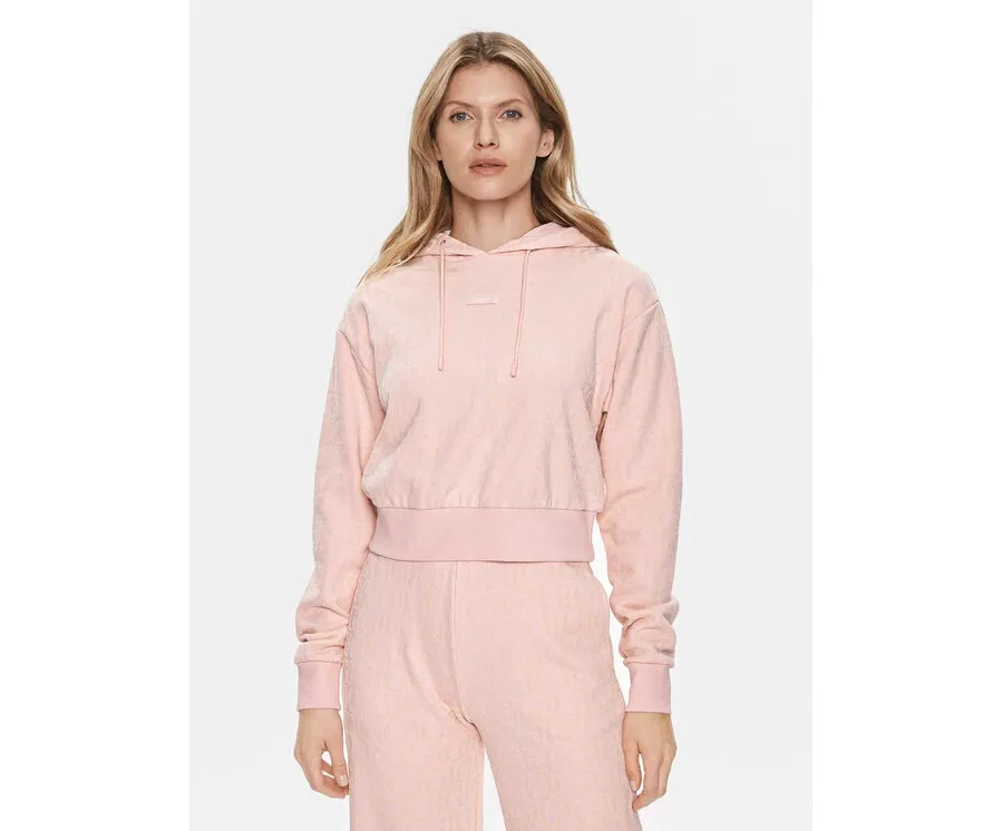 obrazek 1 Guess Bluza Gj Logo V4RQ14 KC2W0 Różowy Regular Fit