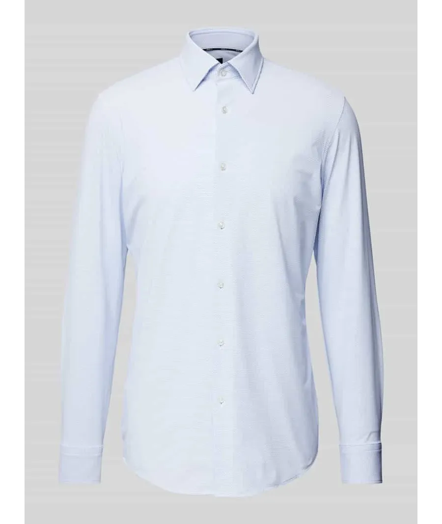 obrazek 1 Koszula biznesowa o kroju slim fit z kołnierzykiem typu kent model ‘HANK’