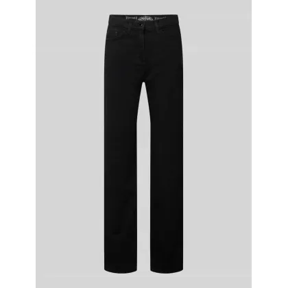 Zdjęcie Jeansy o kroju regular fit z 5 kieszeniami model ‘Lora’