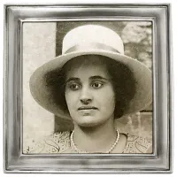 Picture Square pewter photo frame