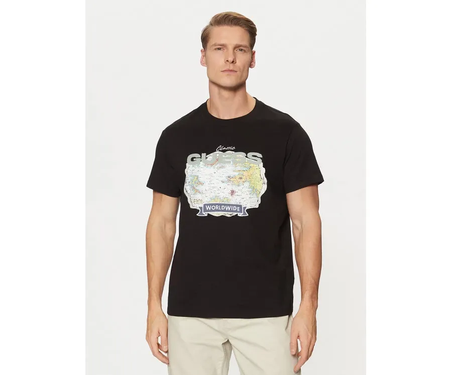 obrazek 1 Guess T-Shirt M5RI10 I3Z14 Czarny Regular Fit